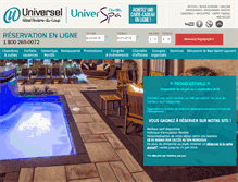 Tablet Screenshot of hoteluniverselrdl.com